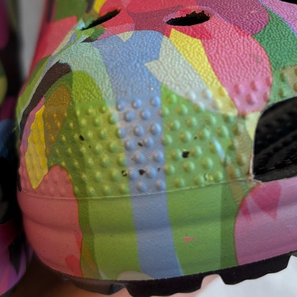 Crocs Classic Bubble Block Clogs Multicolor Size 11 Womens - Picture 8 of 11